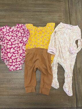 0-3m girls bundle